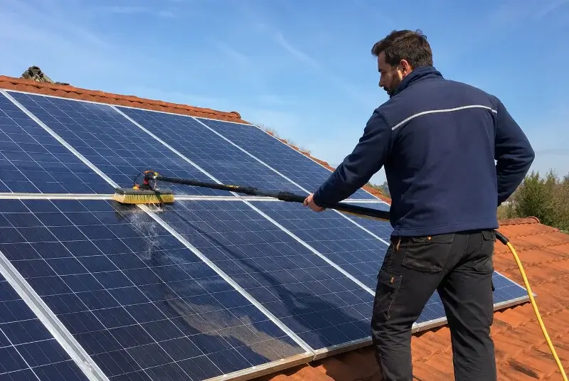 Nettoyage et entretien de panneaux solaires à Viuz-la-Chiésaz